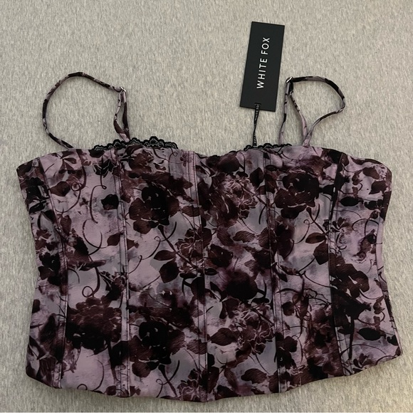 White Fox Bustier - Picture 2 of 3